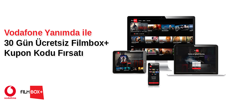 Vodafone Yanımda FilmBox+ Kupon Kodu Fırsatı