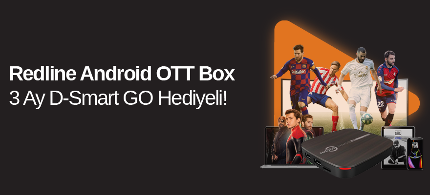 D-Smart GO Hediyeli Redline OTT Box Kampanyası
