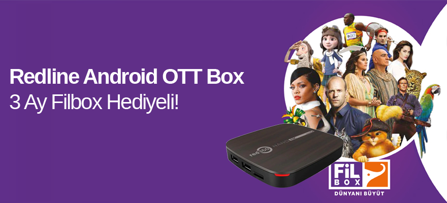 Filbox Hediyeli Redline OTT Box Kampanyası