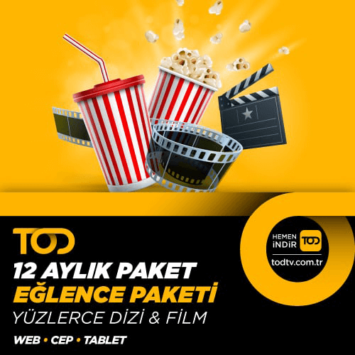 TOD Eğlence - 12 Aylık - 3 Ekran Paketi