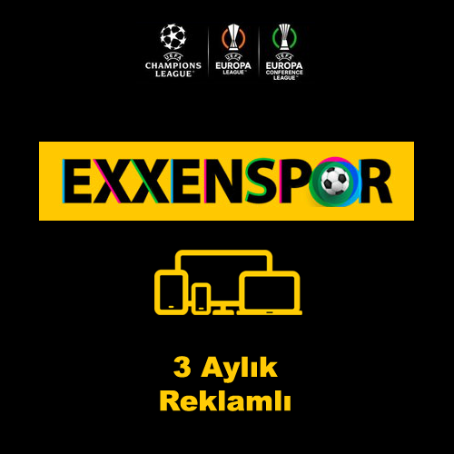 Exxen Spor 3 Aylık Reklamlı Paketi