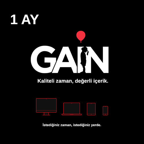 GAIN 1 Aylık Paket