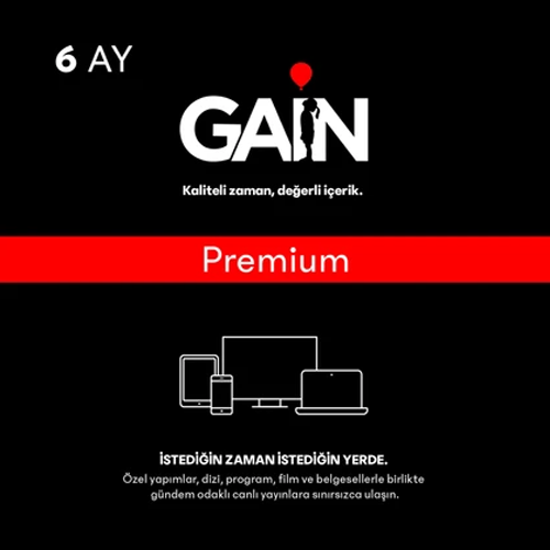 GAIN 6 Aylık Paket