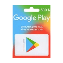 Google Play Kartı 500TL