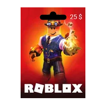 Roblox Gift Card 25 USD Paketi