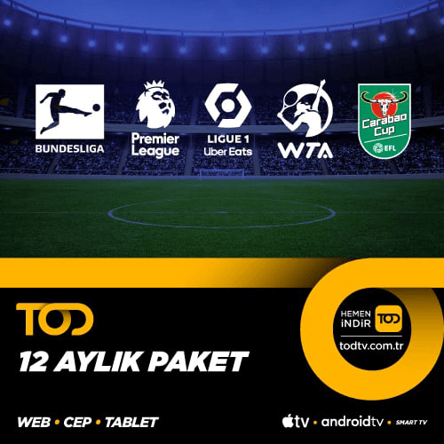 TOD Spor Extra - 12 Aylık - 4 Ekran Paketi