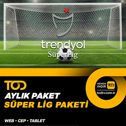 TOD Süper Lig - 1 Aylık - 3 Ekran Paketi