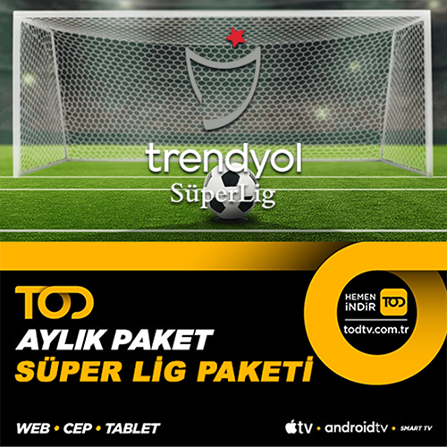 TOD Süper Lig - 1 Aylık - 4 Ekran Paketi