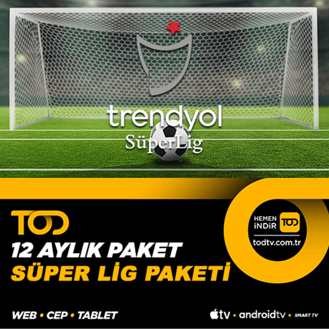 TOD Süper Lig - 12 Aylık - 4 Ekran