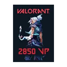 Valorant Point Valorant 2850 VP(2575+275VP)